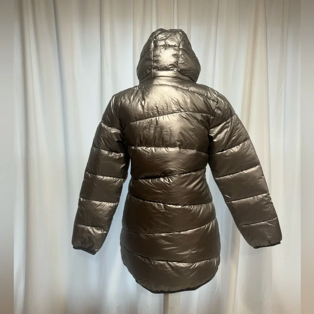 Under Armor Chrome Puffer Coat YL NWOT